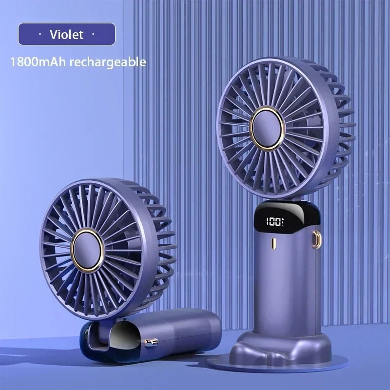 Foldable Handheld Neck Fan
