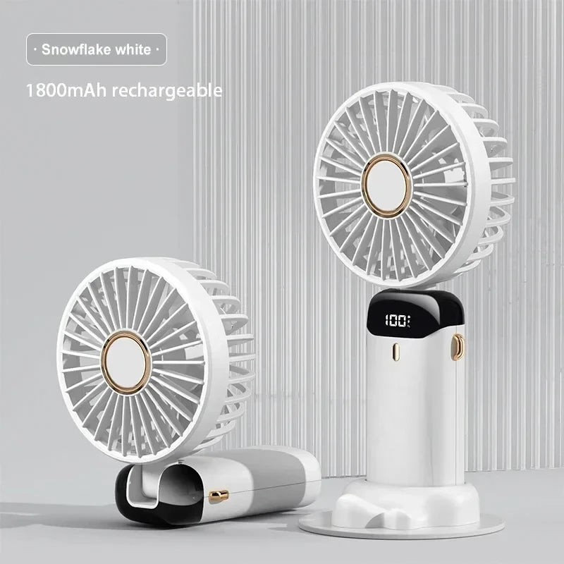Foldable Handheld Neck Fan