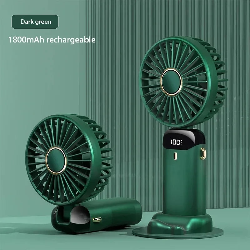 Foldable Handheld Neck Fan