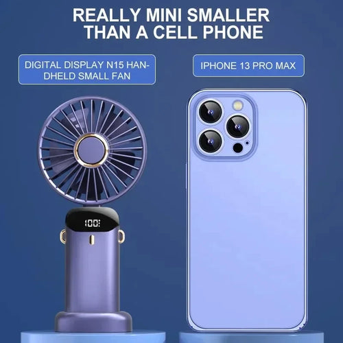 Foldable Handheld Neck Fan
